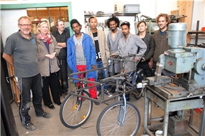 QM_Lastenfahrrad-2 Der Kurs „Qualifizierungsmaßnahme zum Bau eines Lastenfahrrades“.