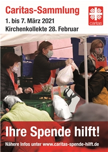Caritas-Sammlungsplakat Herbst 2020 Caritas-Sammlungsplakat Herbst 2020