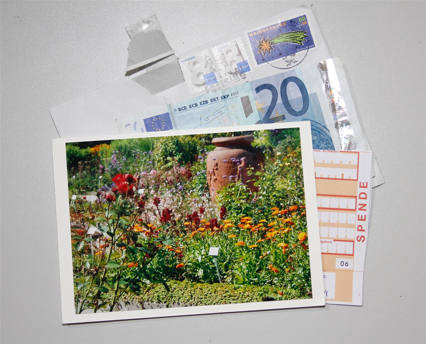 Diese Post bewirkte beim Diözesan-Caritasverband eine besondere Dankbarkeit.