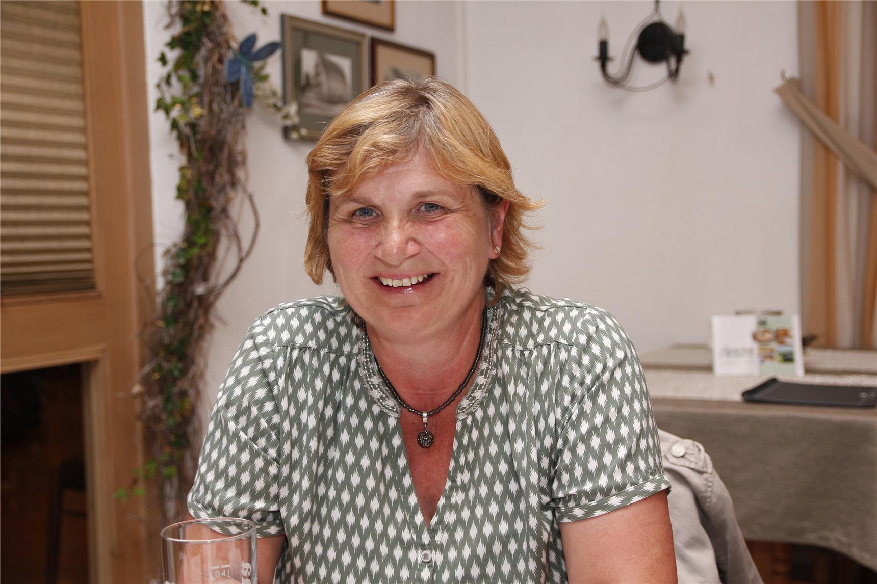  Christa Renner, ehrenamtliche Hospizhelferin des Ambulanten Hospiz- und Palliativberatungsdienstes der Caritas in Dillingen.