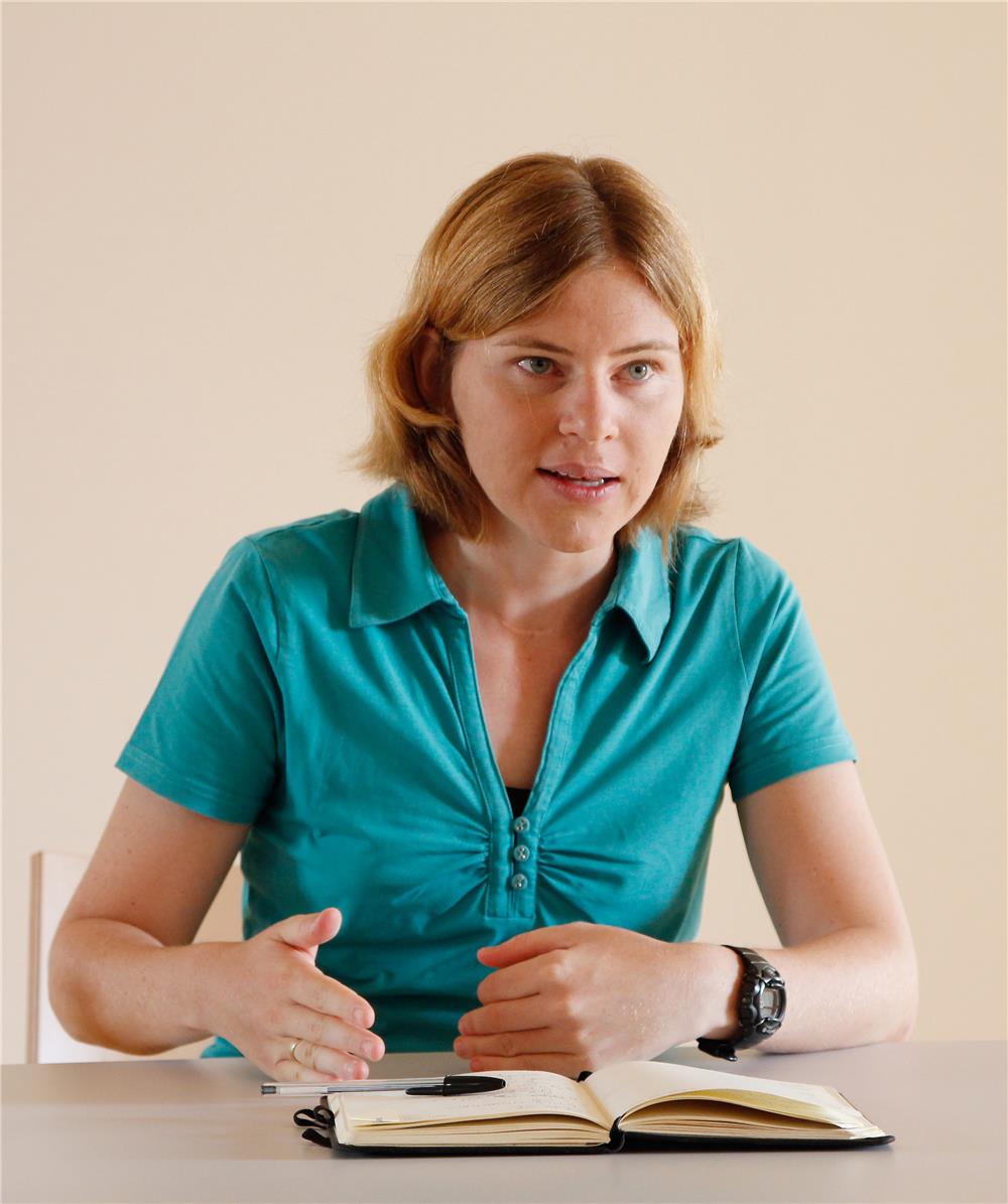 Dr. Anne-Sophie Beckedorf, Erste Sekretärin für Politikangelegenheiten mit Syrien an der Deutschen Botschaft in Beirut/Libanon (2016).