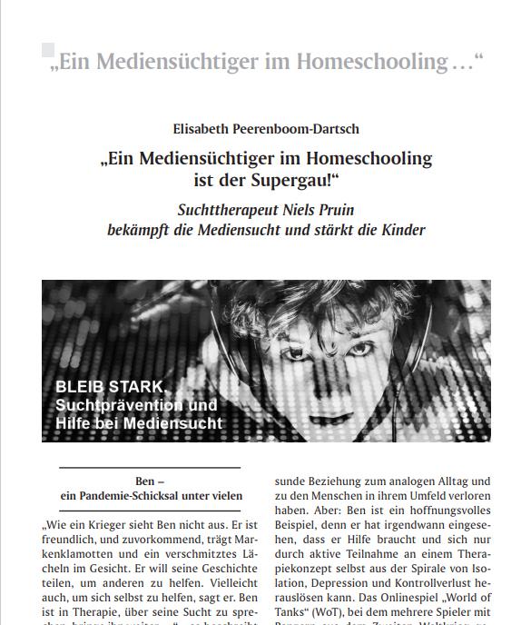 Ein Mediensüchtiger im Homeschooling