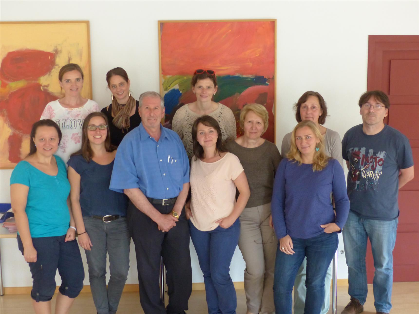 Das Team der Migrationsberatung des Caritasverbandes für die Diözese Augsburg e. V.