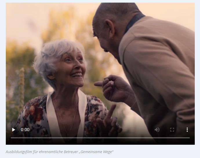 Ausbildungsfilm für ehrenamtliche Betreuer - Titelbild