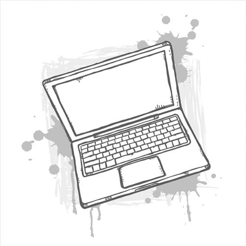 Das Bild zeigt einen aufgeklappten Laptop