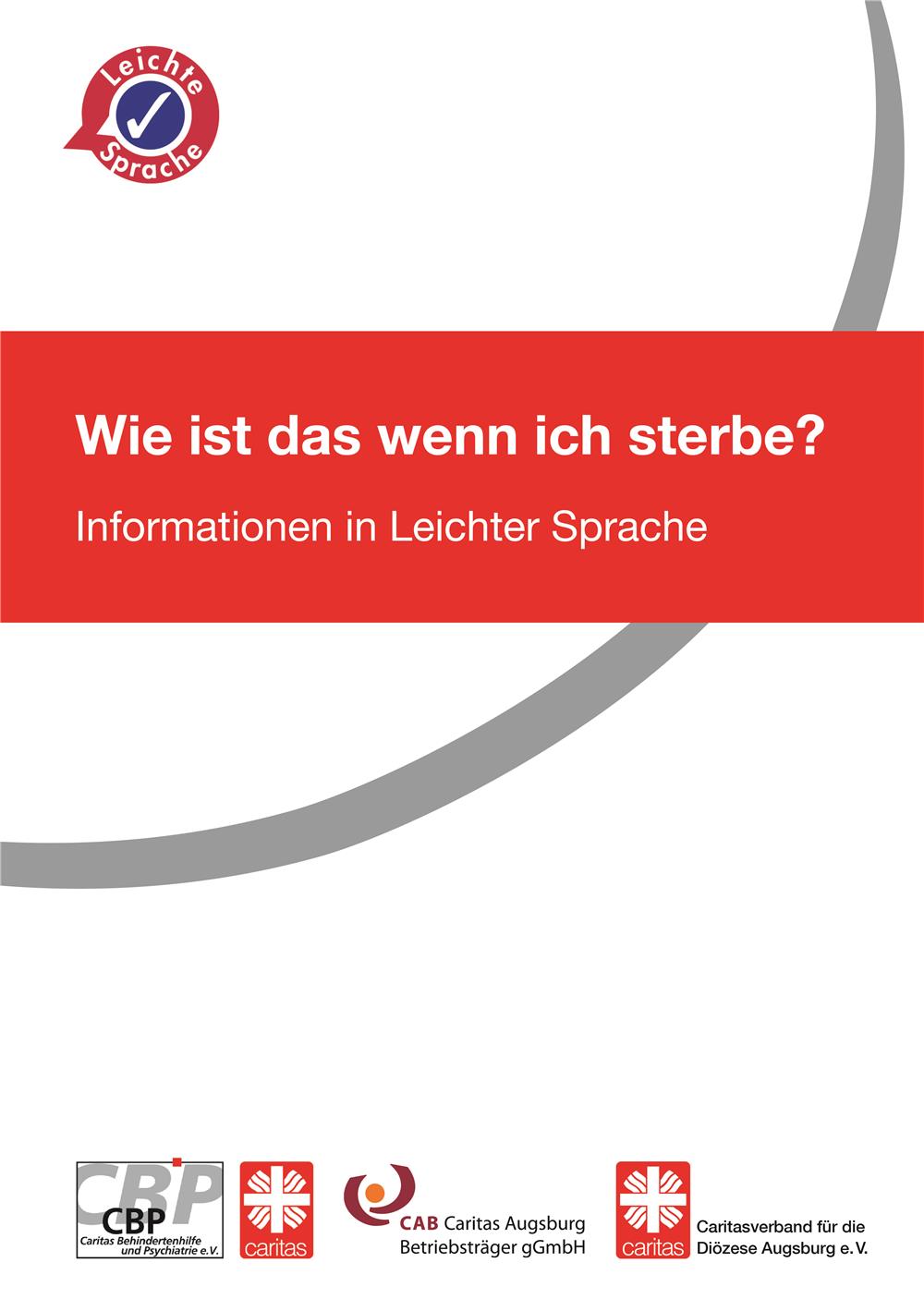 Informationsbroschüre in Leichter Sprache 