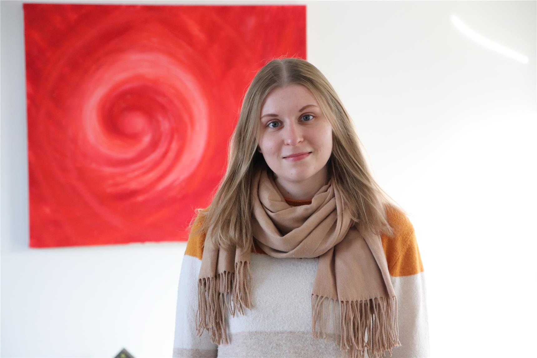 Melina Schaper ist jeden Donnerstag in der Suchtberatungsstelle in Zusmarshausen.